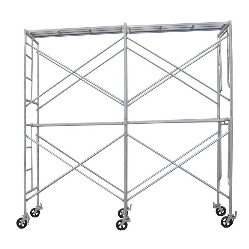 Powder Coated Pre-galvanized H Frame Scaffolding for Construction
