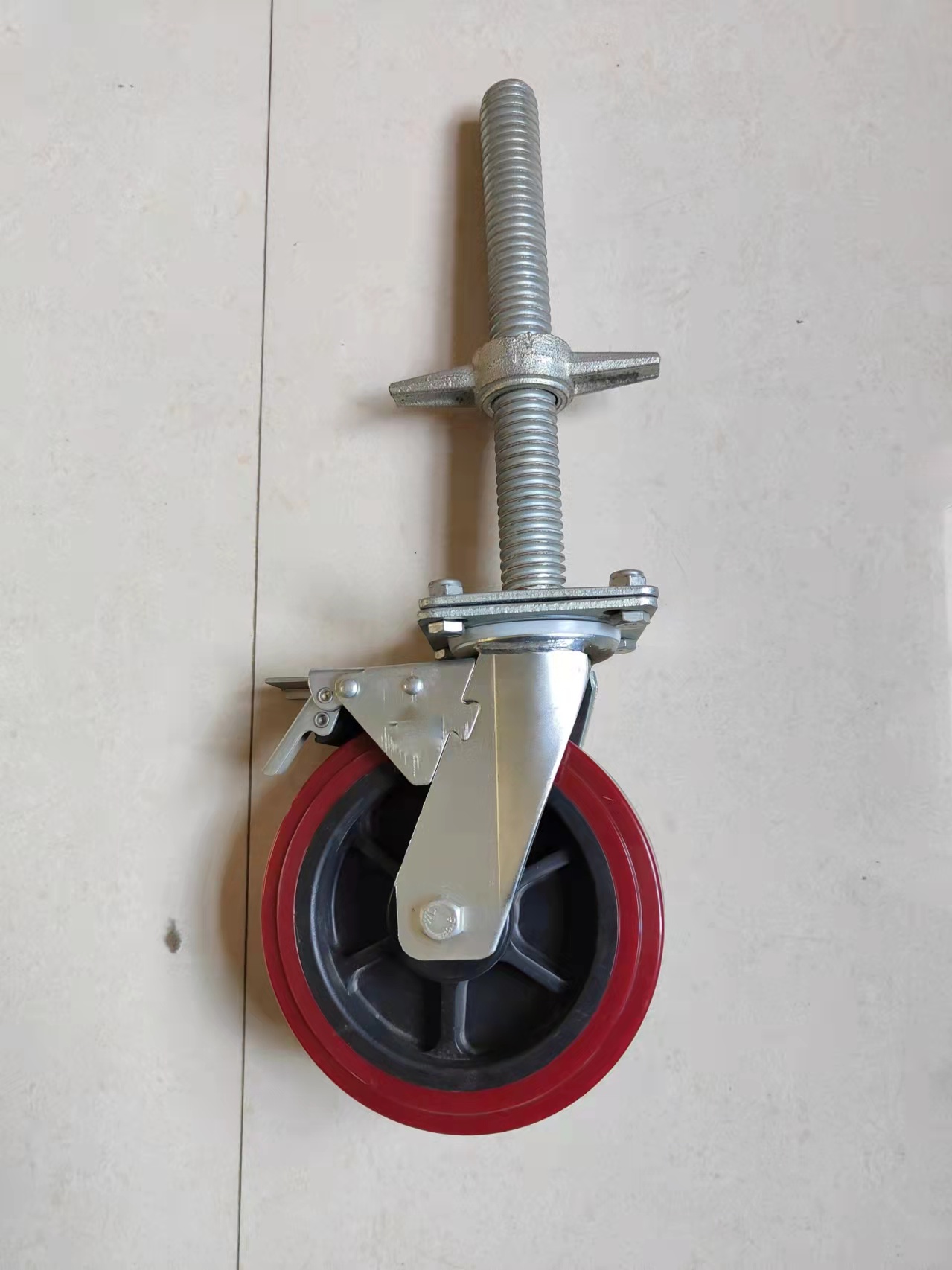 8" Cast-Iron Scaffolding Caster Wheel