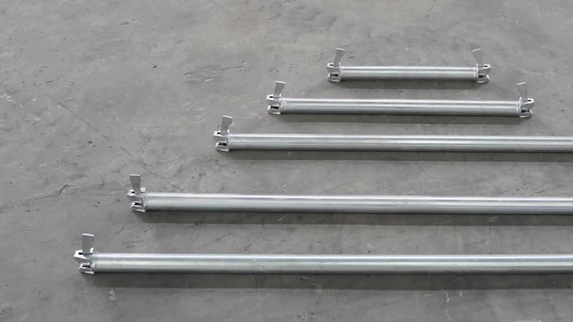 Hot Sale Galvanized Ringlock Scaffolding System Horizontal Ledger