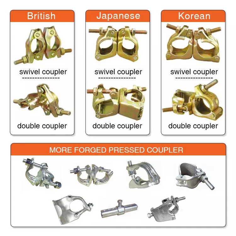  Forged Pressed Scaffolding Coupler 
