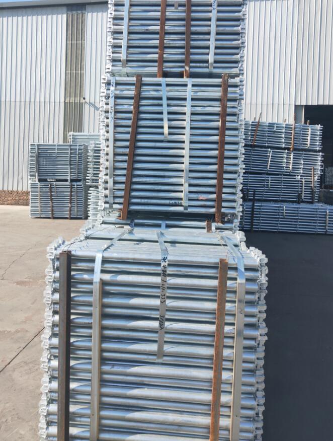 Hot Sale Galvanized Ringlock Scaffolding System Horizontal Ledger