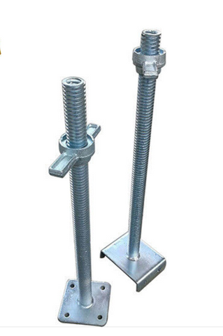 Galvanized Scaffolding Adjustable Base Jack U-head Jack
