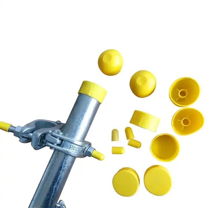 Construction Scaffolding Accessories Stee Tube Pipe Plastic End Cap