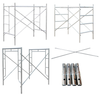 Pre-galvanized H Ladder Frame Main Frame Scaffolding Cross Brace