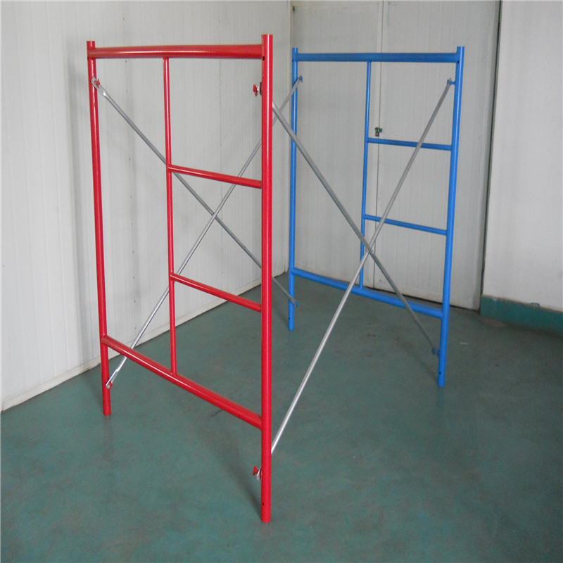 Q195 Steel Galvanized Heavy Duty H Frame Scaffolding