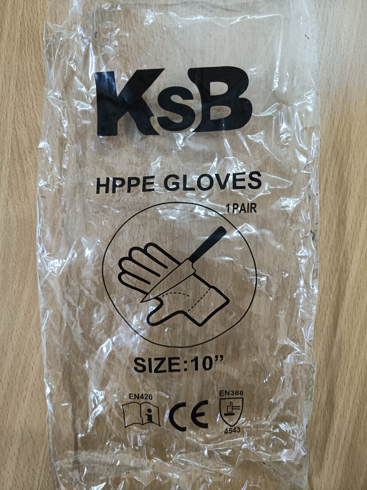 Construction Scaffolding Protection HPPE Safety Gloves