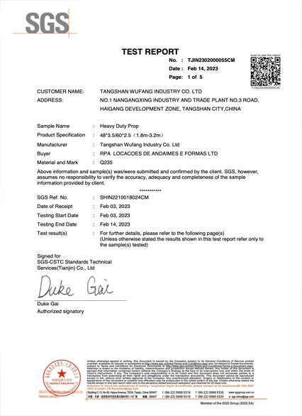 test report