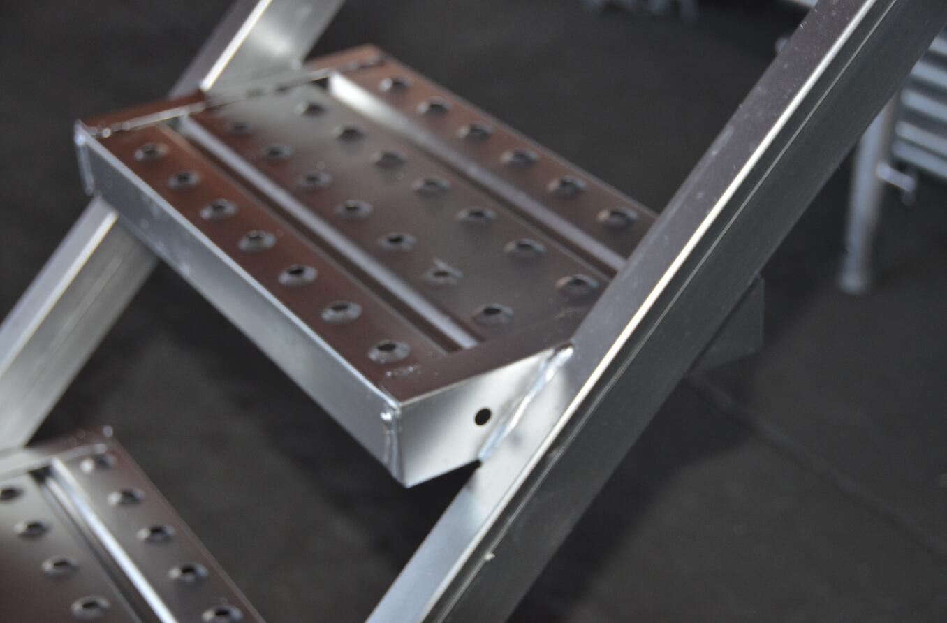 Galvanized Scaffolding Step Ladder Steel Staircase
