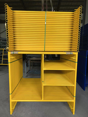 High Tensile Factory Price Andamios Tubulares 5x5 Ladder Frame Scaffolding