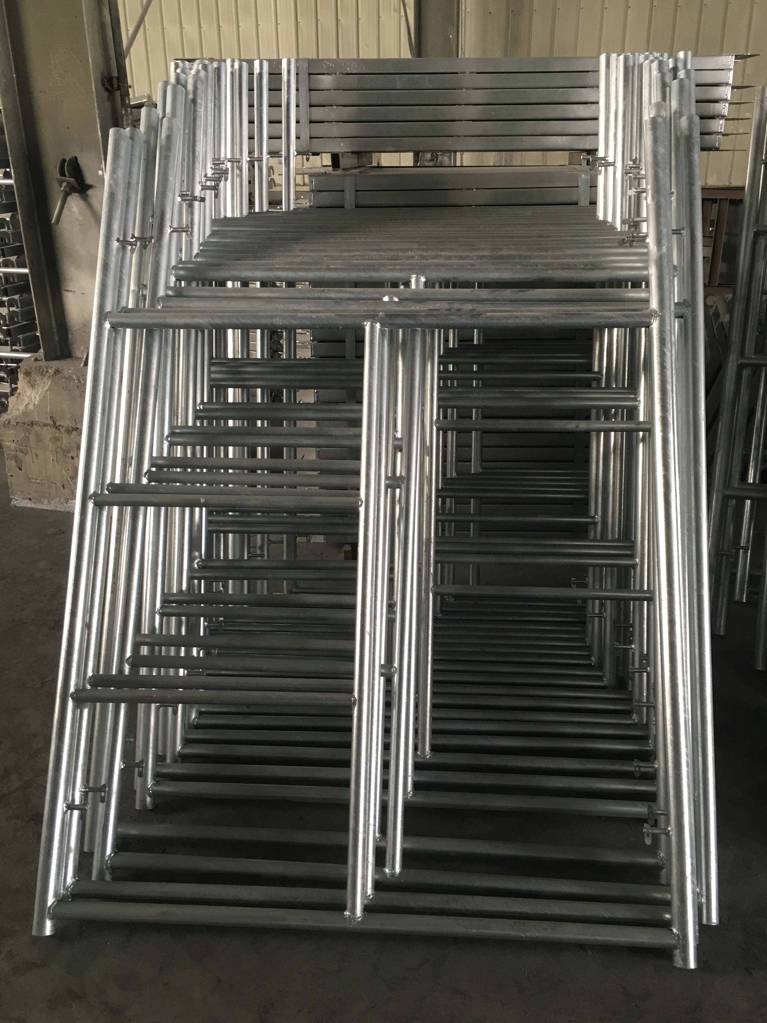 Q195 Steel Galvanized Heavy Duty H Frame Scaffolding