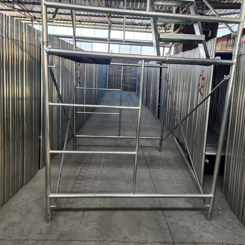 Steel Frame Scaffold with Stair 