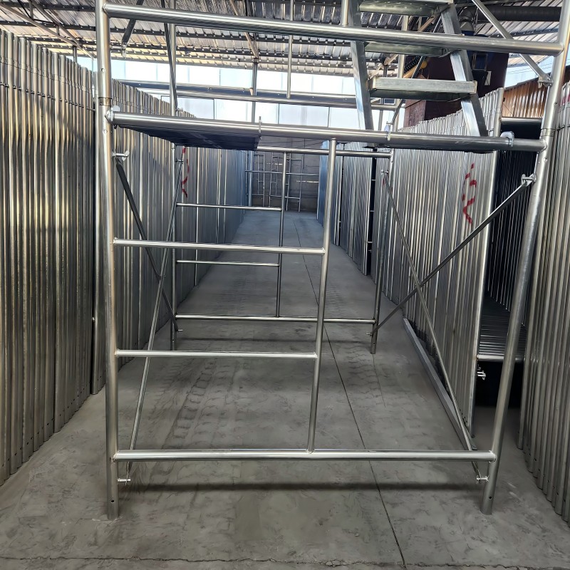 Steel Frame Scaffold with Stair 