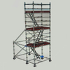 Mobile Ringlock Scaffold Tower with Stair