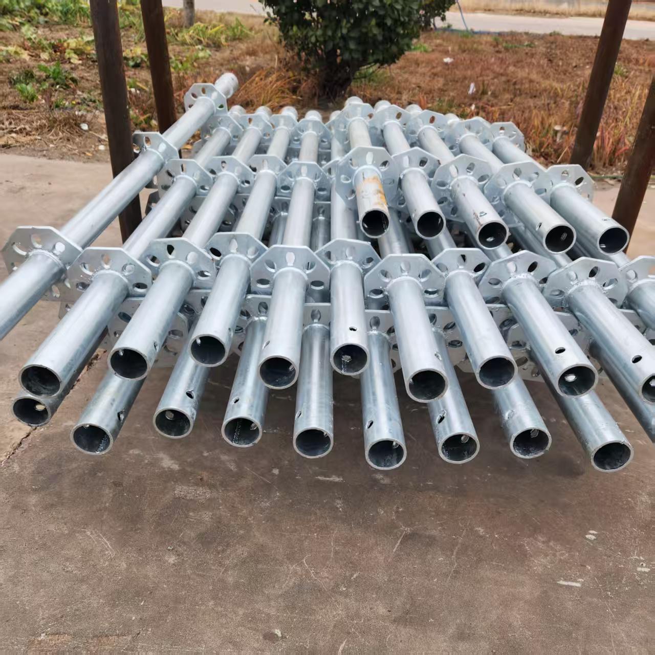 Steel Q235 Galvanized Octagonlock Scaffolding Or Octagon Ringlock Scaffolding 
