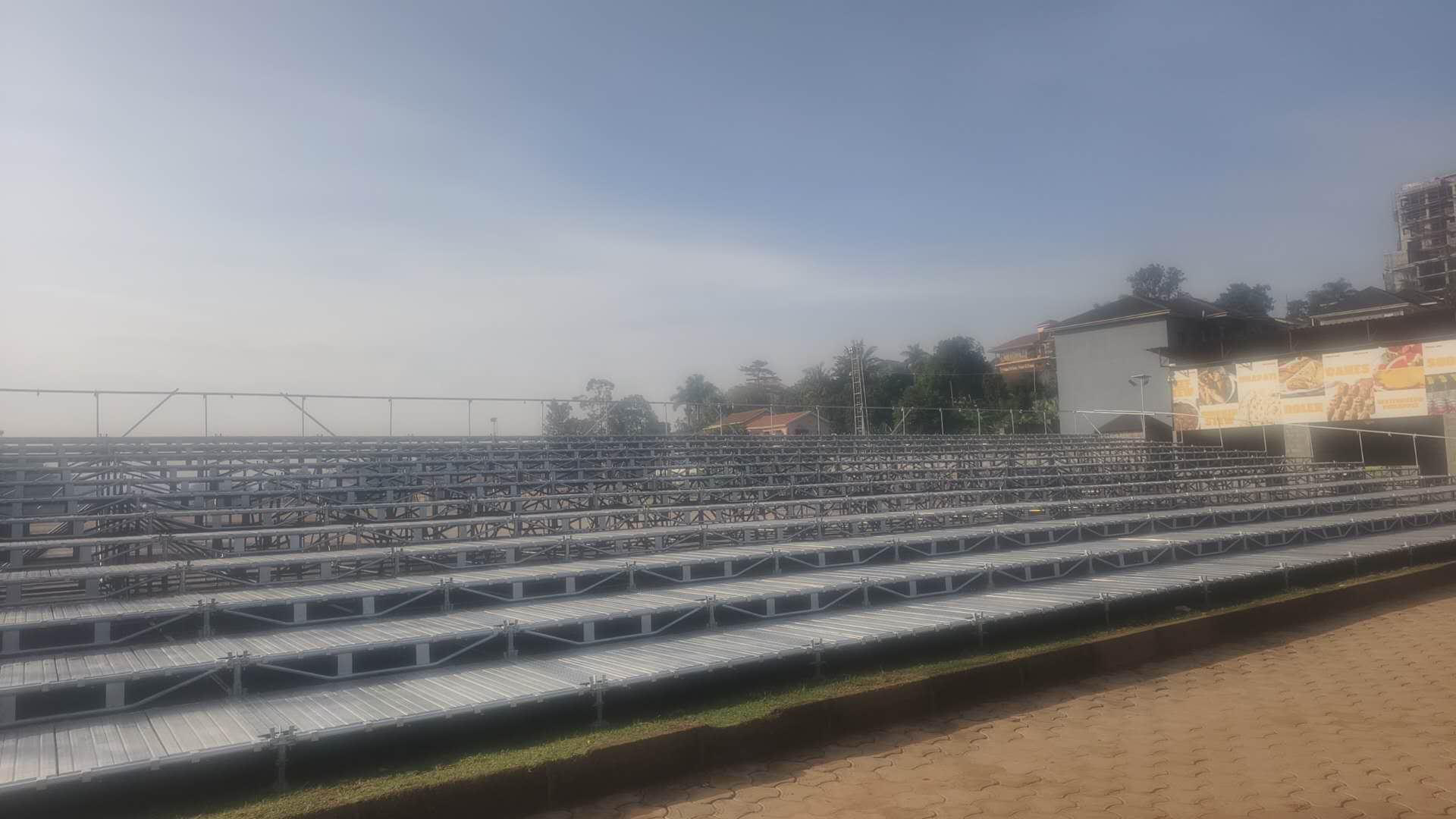 Steel Andamio All Round Ringlock Scaffoding Used for Andamio Safe Access Temporary Audience Stand Grandstand Construction Structure 