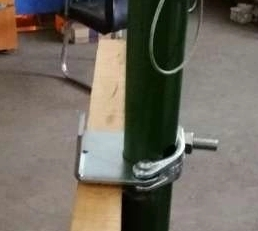 Galvanized Steel Forged Board Retaining Coupler (plank Coupler for 48.3mm Pipe)