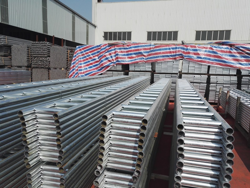 Scaffold metal metal Steel Monkey Ladder with hook 1m 2M 3m 4m 5m 6m ...