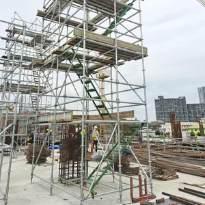 Scaffolding All-round Modular Ring Lock Stair Tower Steel-Structure-Platform