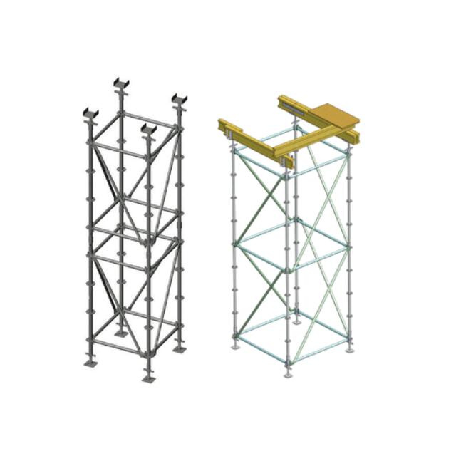 Steel Andamios Layher Ringlock Scaffold for Support Construction 