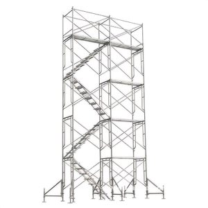 Mobile Steel Scaffold Frame Tower with Ladder &wheels 