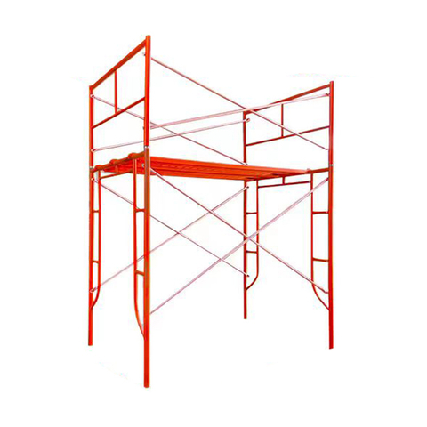 Frame scaffold guard rails 