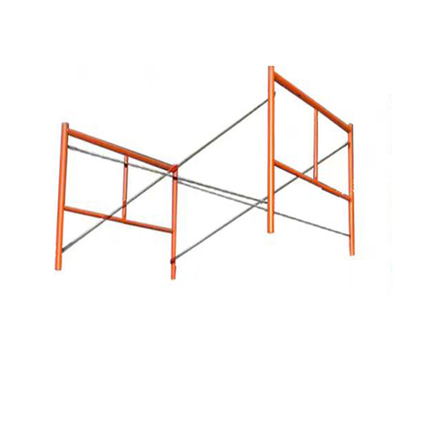 Frame scaffold guard rails 