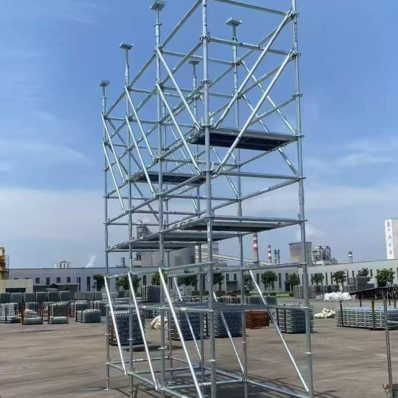 Steel Andamios Layher Ringlock Scaffold for Support Construction 