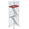 Mobile Steel Scaffold Frame Tower with Ladder &wheels 