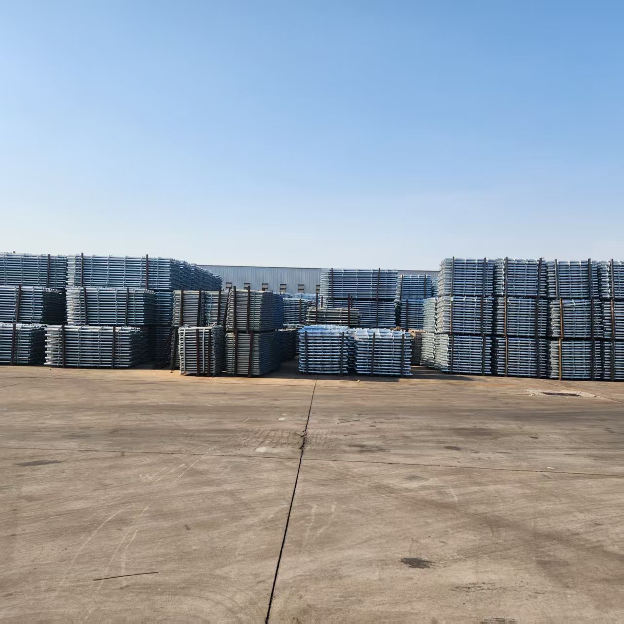 Thailand's 3,000 Tons of Ringlock Scaffolding Project Is Being Shipped in Recent Days