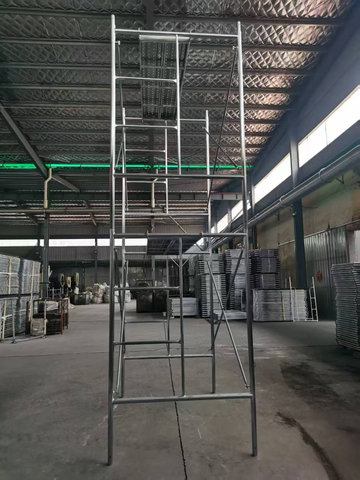 Mobile Steel Scaffold Frame with Wheels 