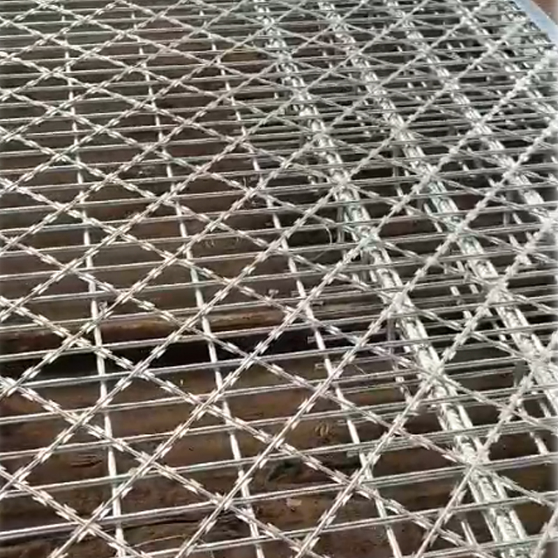 High Security Anti-Climb Bent Rebar Fence
