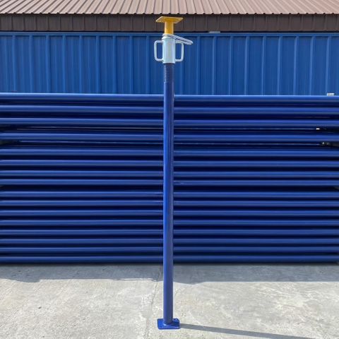 Adjustable Steel Struts Prop Puntales Jack with u head 