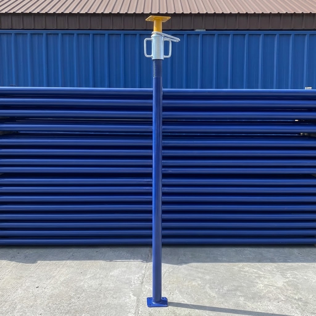 Adjustable Steel Struts Prop Puntales Jack with u head 