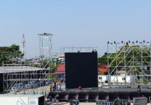 Heavy Duty Steel Ring Lock Allround Scaffolding for Speaking Event Performance 