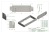 150mm Scaffolding Steel Toe Board 