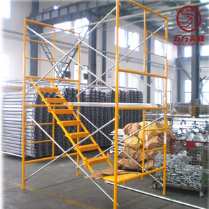 Steel Light Duty H Ldder Frame Scaffold