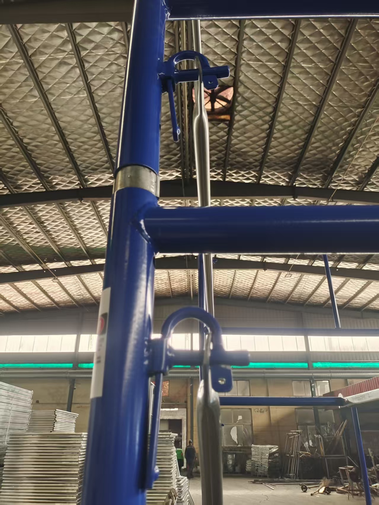 Steel-Andamios-Multidirectional-Scaffolding-Frame-with-Locking Pin 